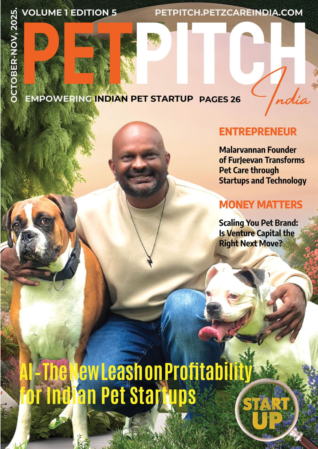 FurJeevan Featured in PetPitch India | Entrepreneur of the Month