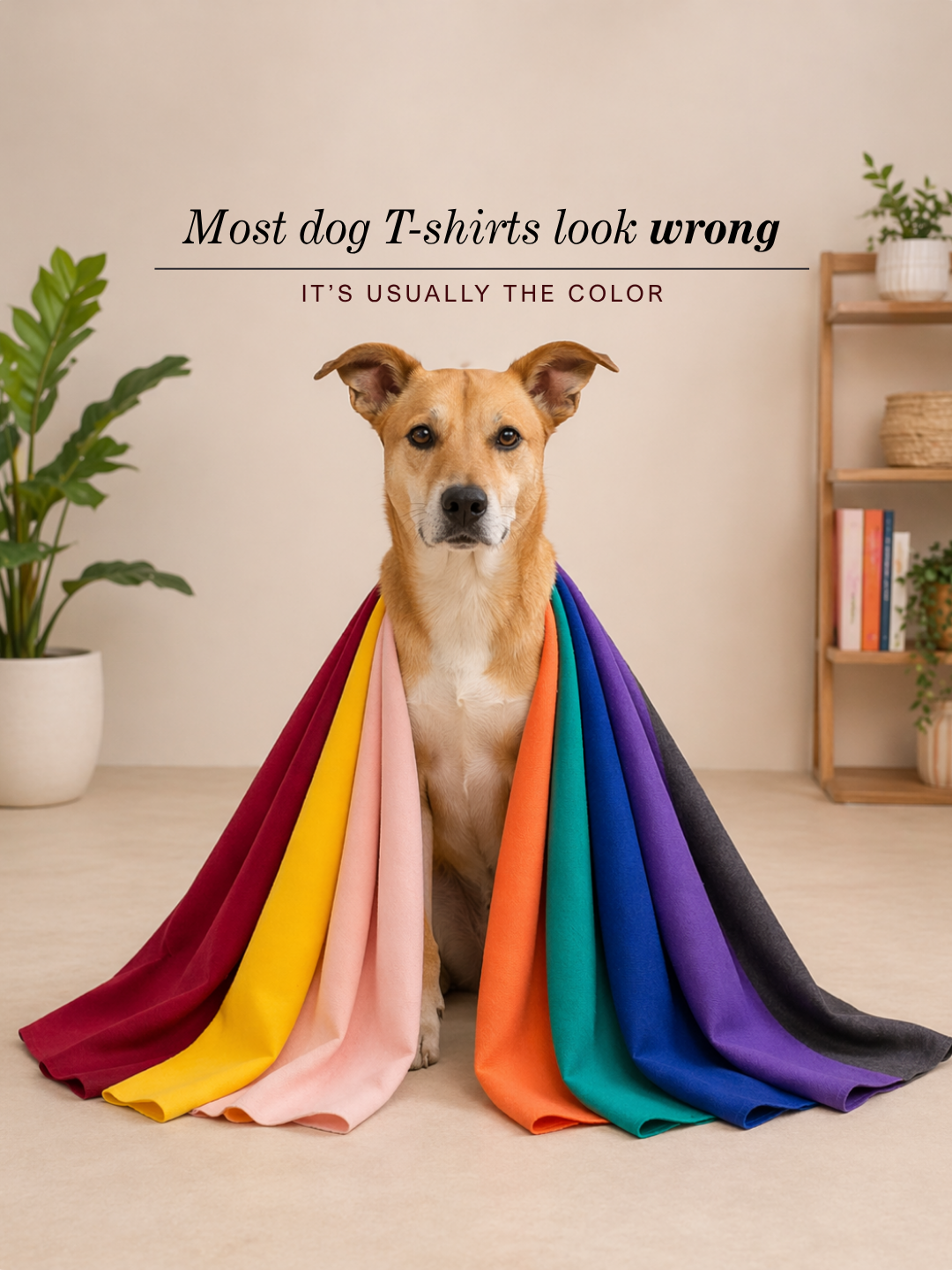 Why Most Dog T-Shirts Look Wrong (And How Color Changes Everything)