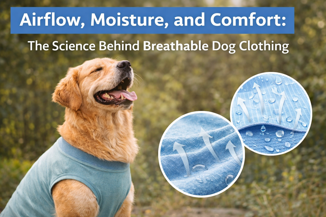 Airflow, Moisture, and Comfort: The Science Behind Breathable Dog Clothing