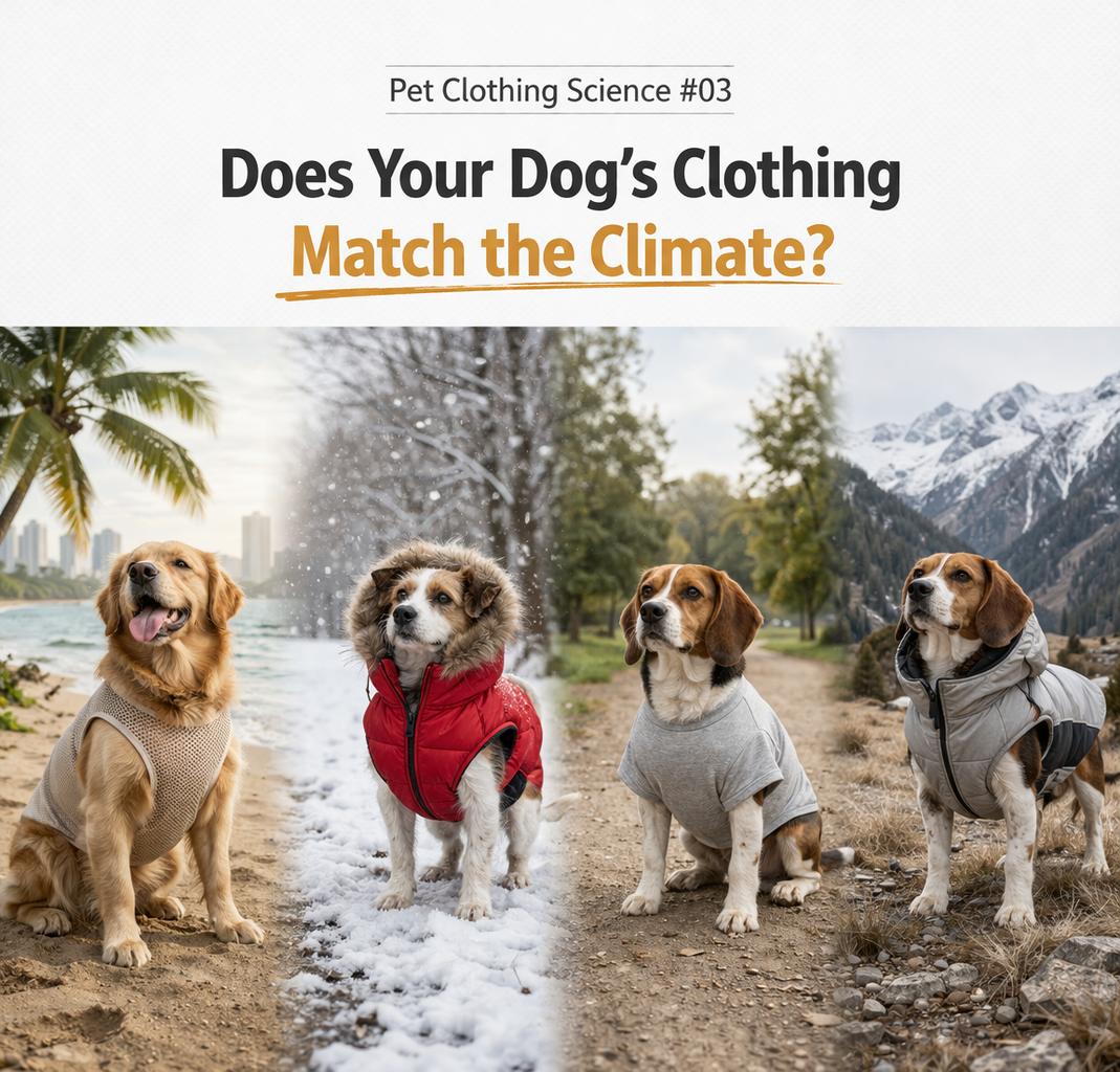 Pet Clothing for Different Climates in India