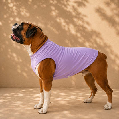 SOFT LAVENDER DOG T-SHIRT