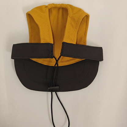 MUSTARD YELLOW & CHARCOAL BLACK CAPS